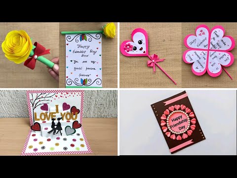 DIY - Happy Friendship Day Card | Handmade Card For Friendship Day