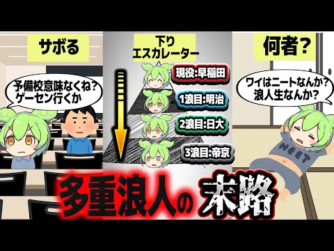 浪人生に届け！！【ずんだもん解説】