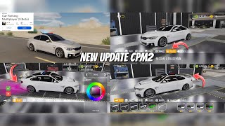 NEW UPDATE CPM2 😯FINELY POLICE AND SMOKE COLOR 🤩#carparkingmultiplayer #cpm2newupdate #olzhassgames#