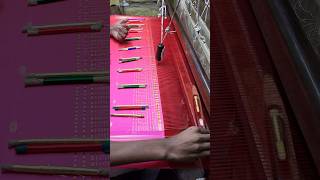 beautiful colour paithani saree weaving #paithani #silk #saree #weaving #art