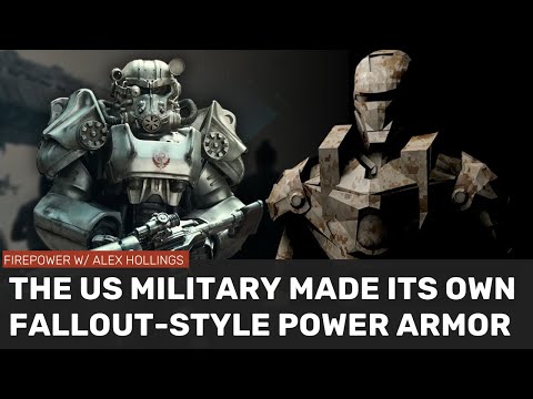 When the US military built Fallout's POWER ARMOR for real