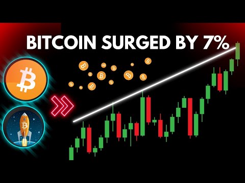 Bitcoin Surges by 7% | Latest Cryptocurrency Market Update 2024