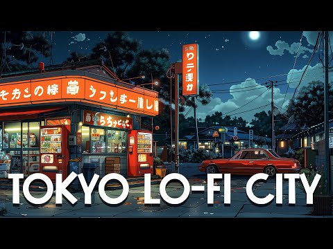 Classic 1990s Tokyo 🔥Tokyo Lofi City 🌃 Lo fi Beats To Sleep, Relax  [lofi hiphop mix]