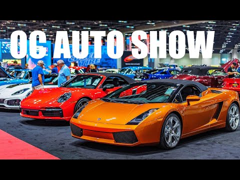 The Orange County Auto Show 2024 , Anaheim Convention Center California Raw Footage