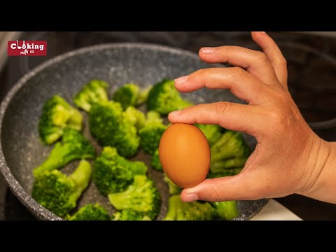 Easy and Delicious: Eggs with Broccoli and Mozzarella | Quick Healthy Breakfast