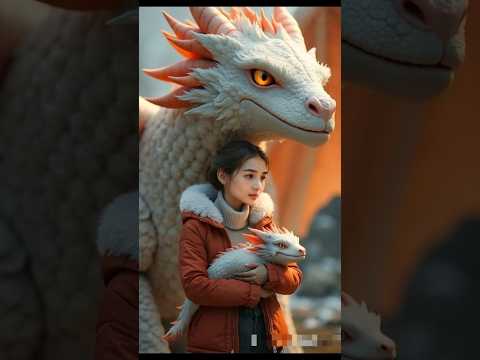 The dragon and the girl game of thrones dragons mother #shorts