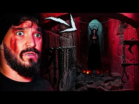 OVERNIGHT in HAUNTED CASTLE *TERRIFYING ENCOUNTER in DUNGEON*