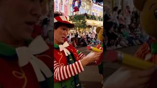 Tally the Disney Elf!! Love the Disney Christmas parade!!