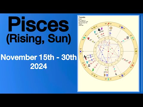 Pisces November 2024 - Transforming Career, Communication, and Private Life