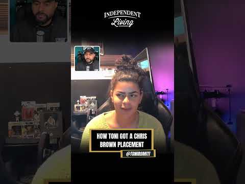 How I got a Chris Brown feature | @toniromiti1 #shorts