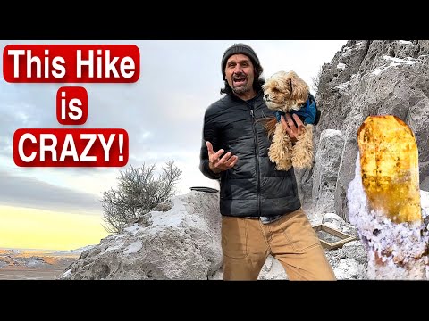 We Hiked up a Mountain for Topaz & Red Beryl Crystals!