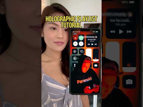 Master the Holographic Playlist video and go viral on social media! 🚀✨ #inshot #reelsinstagram