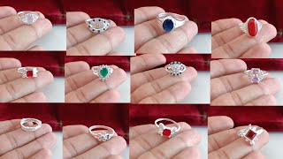 new silver ring design for girls price 2024 || latest silver ring designs with price