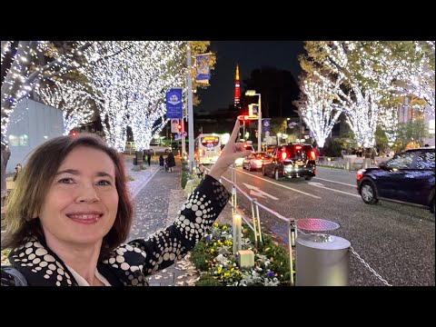 Evening Walk in the Backstreets of Hiroo | Tokyo