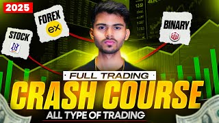 FULL TRADING CRASH COURSE 2025 | ALL YOU NEED TO KNOW ABOUT TRADING 2025 #howtostarttrading