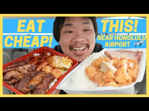 MUST TRY Cheap Eats Hidden Gem Near the Airport in Honolulu, Hawaii