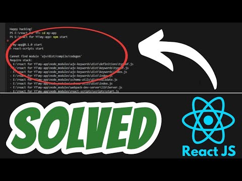 Cannot find module 'ajv/dist/compile/codegen' require stack in React JS SOLVED