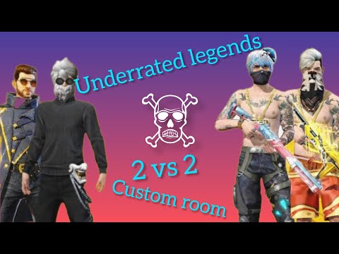 2 vs 2 with unbelievable 💪 headshot moment 😱 The underrated legends ☠️ | GARENA FREE FIRE #freefire