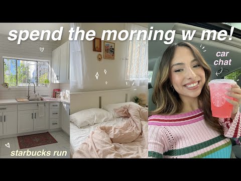 spend the morning w me! ☕️ life updates, starbucks run, etc