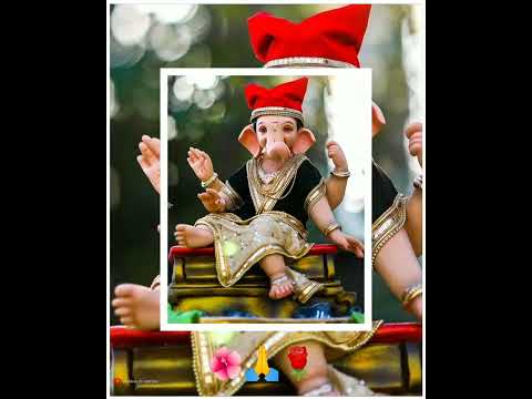 Ganpati Bappa video edit New status of WhatsApp Vaibhav N Creation