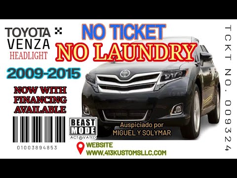 No Ticket No Laundry Financiamento Disponible Focos Estilo Lexus Toyota Venza