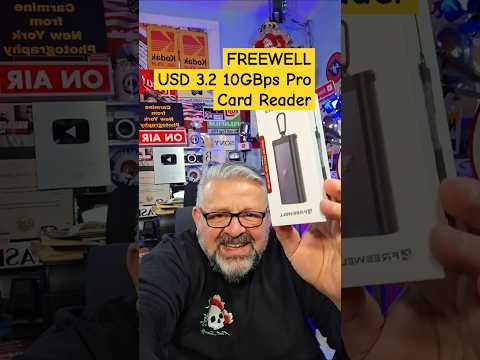 FREEWELL Pro Card Reader CF Express A & B SD and Micro SD #photography #video #camera