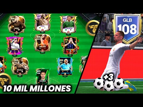 PONGO A PRUEBA MI EQUIPO DE 10 MIL MILLONES 🥵 FC MOBILE