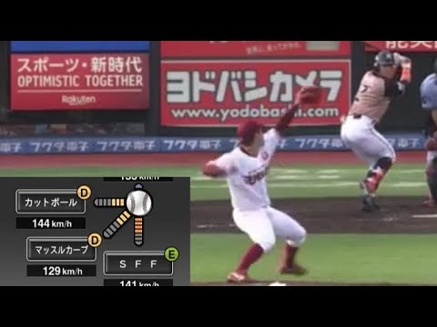 プロ野球 プロスピ固有変化球集(実写)