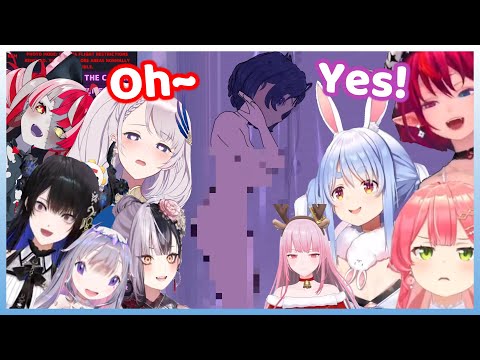 (ENG SUB) All Hololive Girl React to Their Yandere Girlfriend Taking a Shower in MiSide!