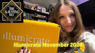 Illumicrate November 2024 Time Is Running Out Unboxing