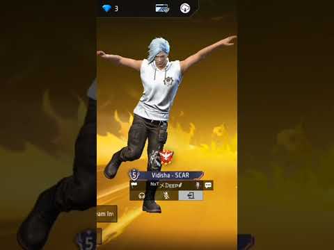 free fire emote dance whatsapp status || jungle hai aadhi raat x grind status #shortsvideo#freefire