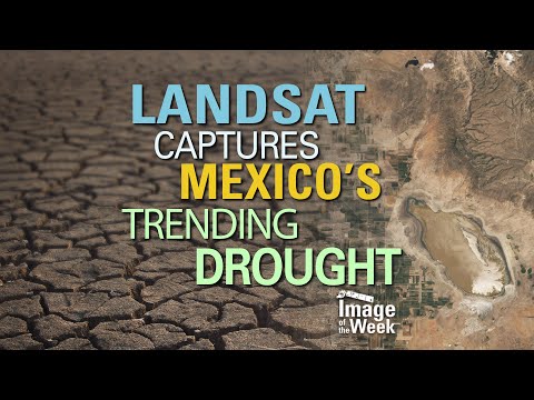 Landsat Captures Mexico's Trending Drought (Image of the Week)