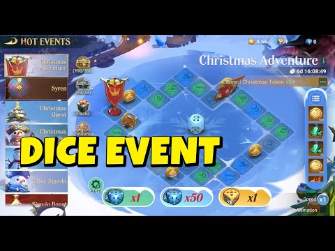 sea of conquest : Christmas first week dice event