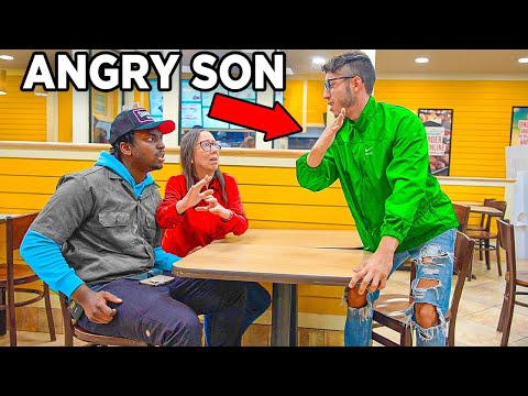 ACTING "HOOD" WHILE DATING MOMS IN FRONT OF THEIR SONS! GONE WRONG!