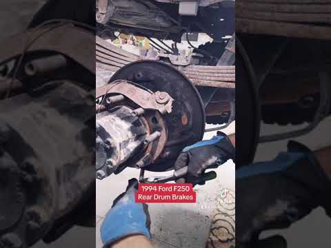 1994 Ford F250 Rear Drum Brake Replacement