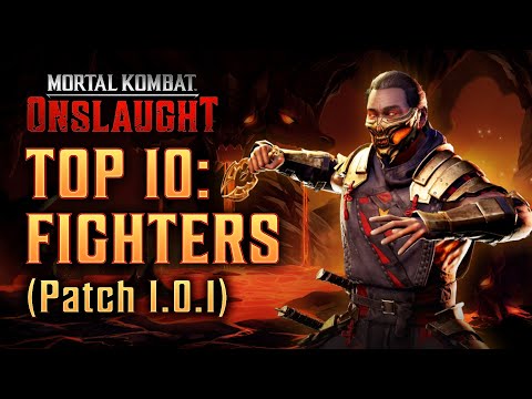 Top 10: Fighters! (Patch 1.0.1) - Mortal Kombat: Onslaught - MKO