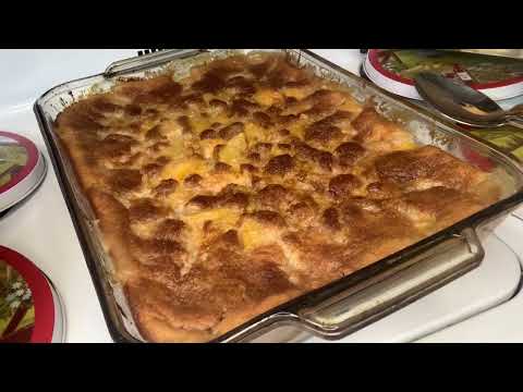 How To Make A Peach Cobbler