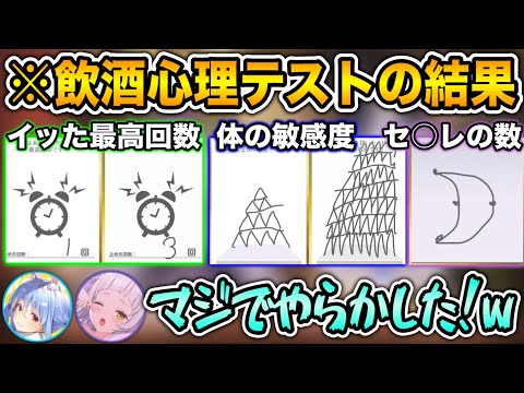 健全なやつだと思って挑んだ心理テストがやばかったwww【ホロライブ切り抜き/兎田ぺこら/紫咲シオン】