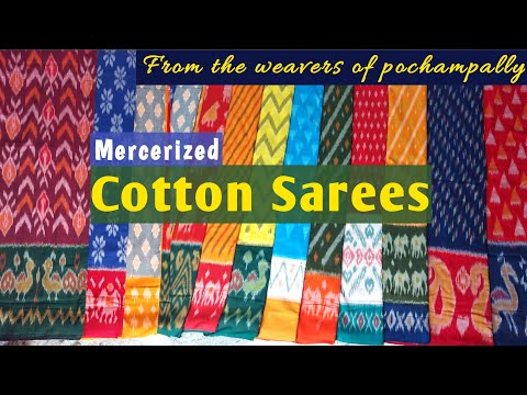 #cottonsarees | Pochampally ikkat cotton sarees | shilpafashiontv