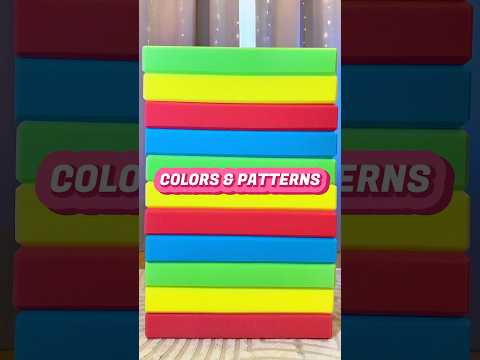 Colors and Patterns for Toddlers | Educational Activities for Toddlers #shorts