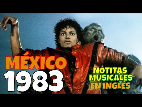 Los Éxitos Musicales 🇲🇽🎶Más Grandes en Inglés de 1983 en México según NOTITAS MUSICALES