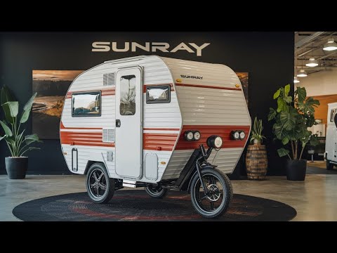 “Sun-Ray Camper Tricycle || Super Mini Camper for Outdoor Adventures”