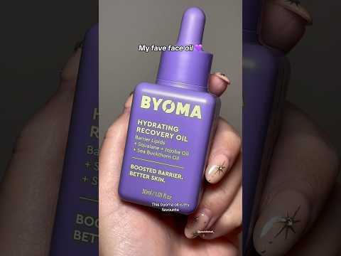 The best oil for winter ❄️ #byoma #dryskin #skincare #skincaretips #skincareroutine