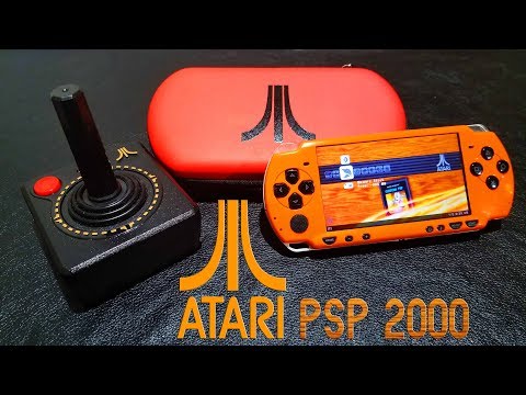 Custom Atari 64gb psp 2000