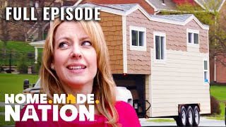 BIG FAMILY Struggles to Go Tiny (S3, E9) | Tiny House Nation | Full Episode