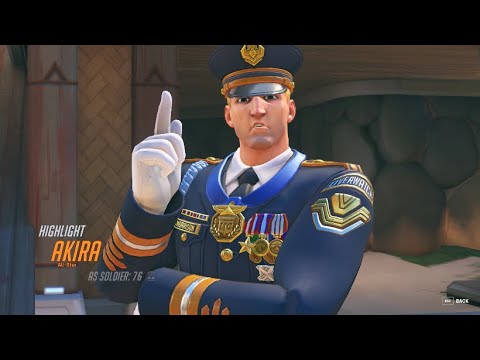 Soldier taking care of business / Overwatch 2