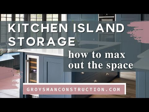 Kitchen Island Storage: How to Max Out the Space - Home Remodeling, San Diego