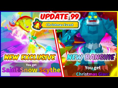 NEW UPDATE 99! CHRISTMAS EVENT with new EXCLUSIVE WEAPON and New EXOTIC BANSHIE | WFS | Roblox