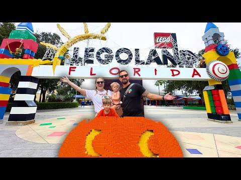 Halloween At LEGOLand Florida Brick or Treat Celebration! | Characters, Treat Trails & NEW DroneShow