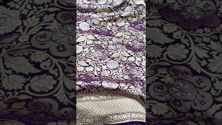 Pure Banarasi Khaddi Georgette Saree Handloom Made 7524931212 #bridalsarees #youtubeshorts #trend